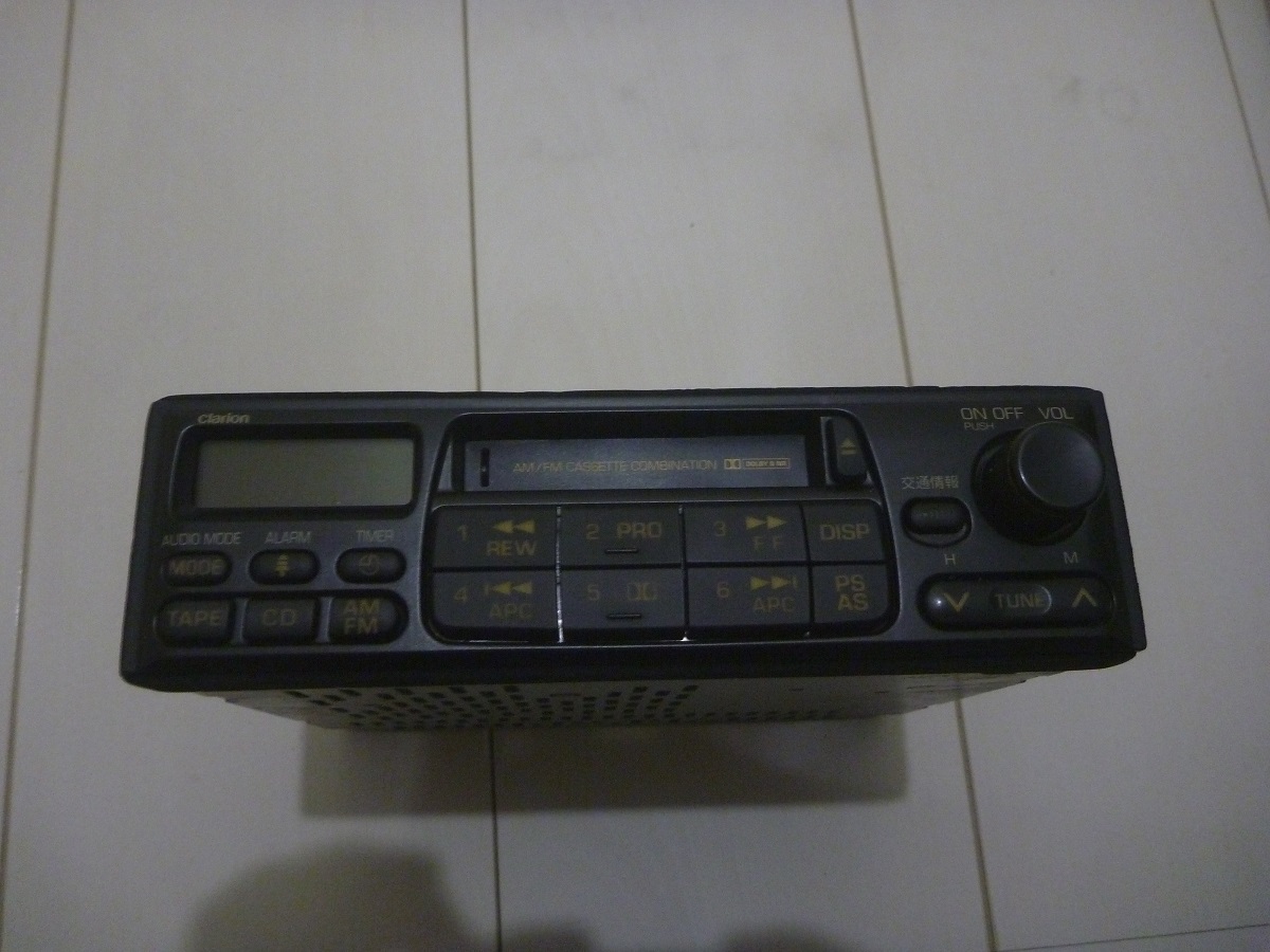  rare! ISUZU| Isuzu original AM/FM cassette combination 1-8841-1060-*(PI-1744U) secondhand goods operation verification goods 