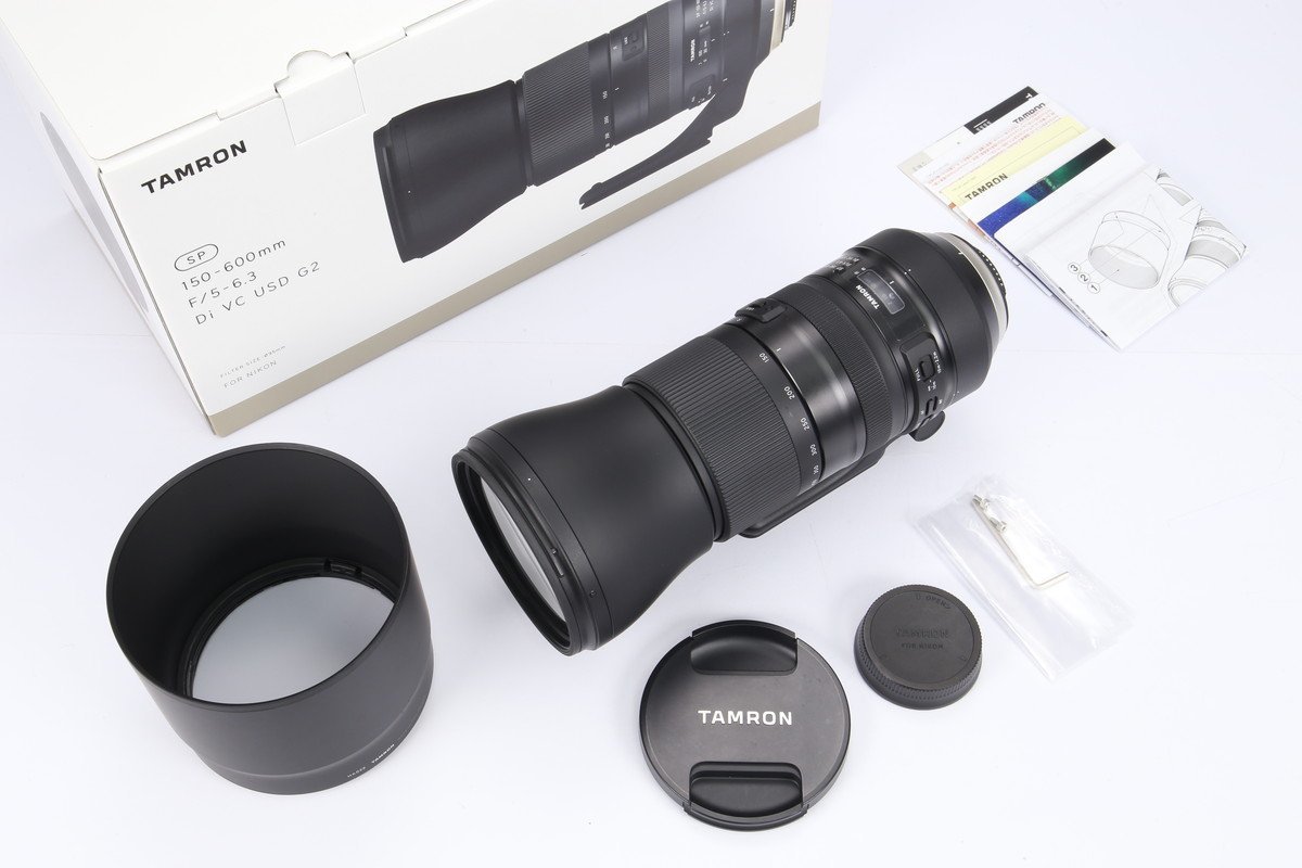 【 極美品 | 動作保証 】 TAMRON SP 150-600mm F5-6.3 Di VC USD G2 Model A022 【 Nikon Fマウント用 】_画像2