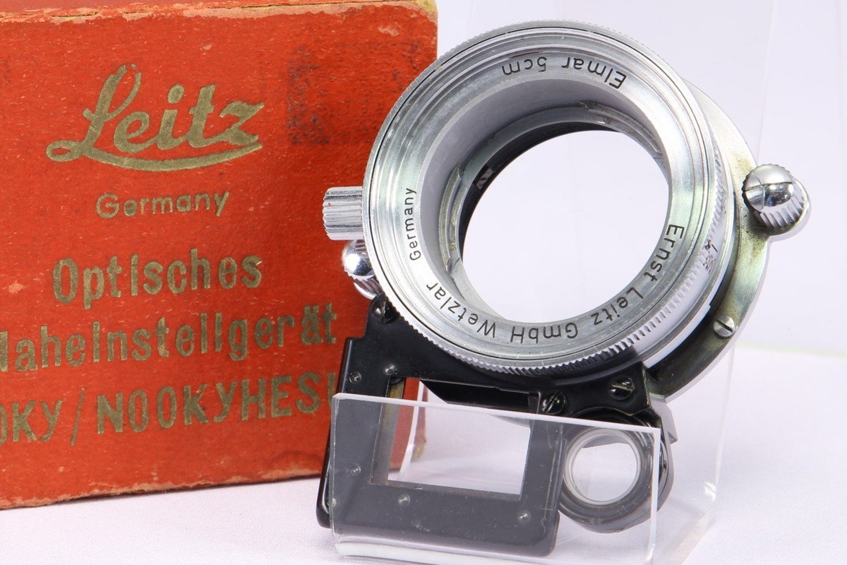 【 実用品 】 LEICA NOOKY Elmar 5cm 【 バルナックライカ用接写アダプター 】