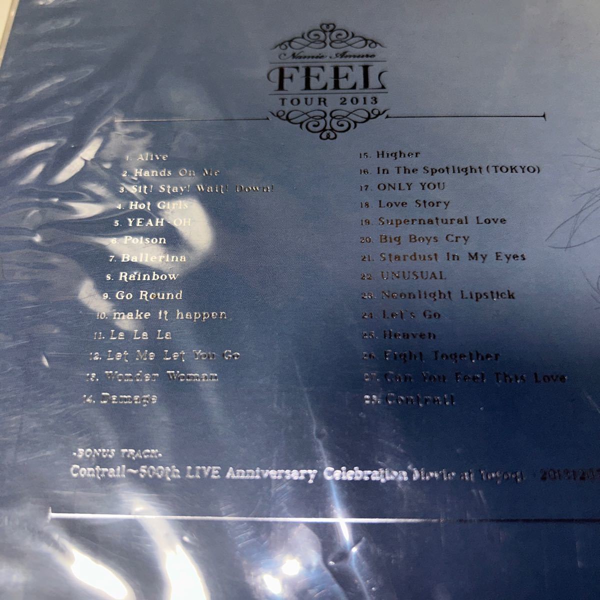 安室奈美恵　TOUR 2013 FEEL DVD 送料無料_画像3