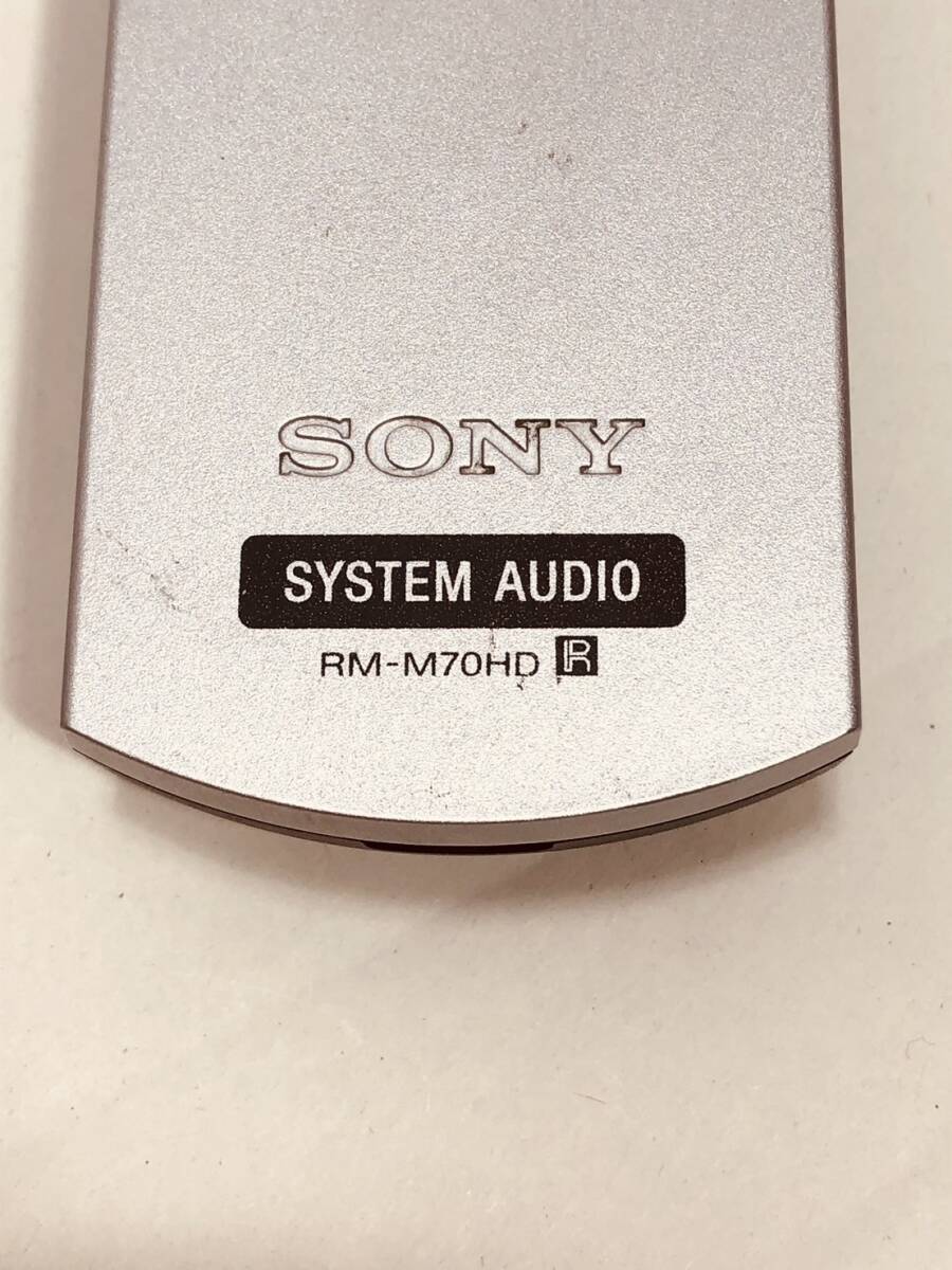 [ Sony original remote control NC18] operation guarantee same day shipping RM-M70HD HDD mini component NAS-M90HD NAS-M70HD etc. 