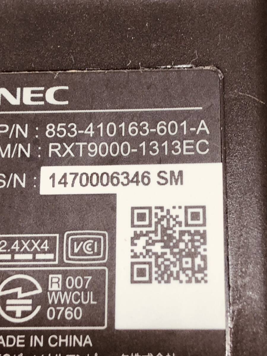 【NEC 純正 リモコン NL14】動作保証 即日発送 853-410163-601-A RXT9000-1313EC 地デジ対応PC用リモコン VW770/HS6 VW770/GS6 VN770_画像3