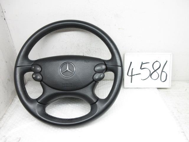 2007 year Benz E250 W211052 steering wheel steering wheel leather 190552 4586