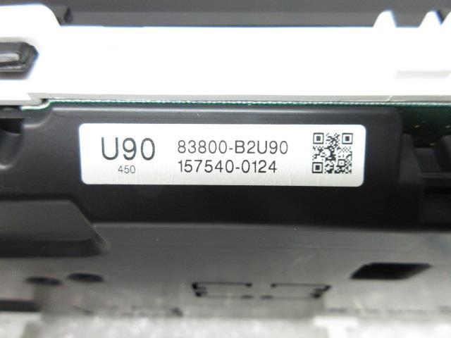 19年 ミラ カスタムX DBA-L275S スピードメーター 157540-0124 83800-B2U90 190651 4587_画像6