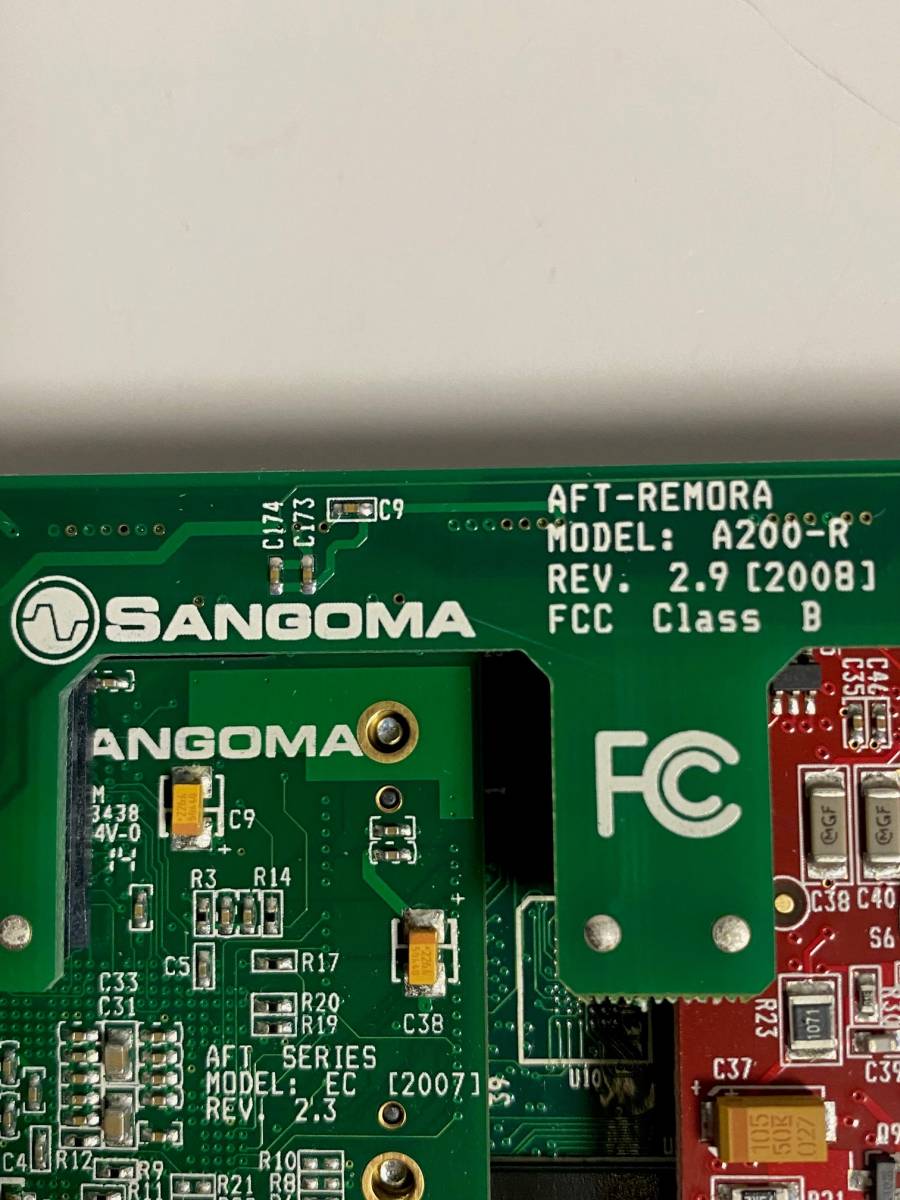 送料無料 Sangoma A200-R 4ポートアナログ モデムカード PCI-E接続 / About Sangoma A200 Series Analog Voice Cards