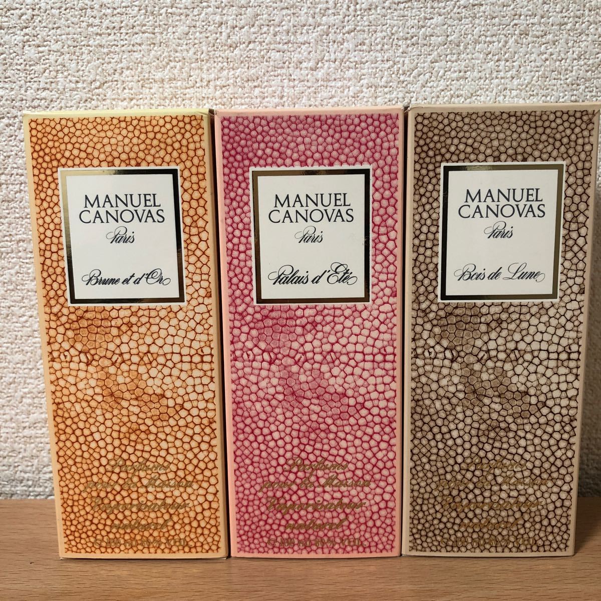 未使用 MANUEL CANOVAS 100ml 香水3種セット マニュエルカノヴァス_画像1