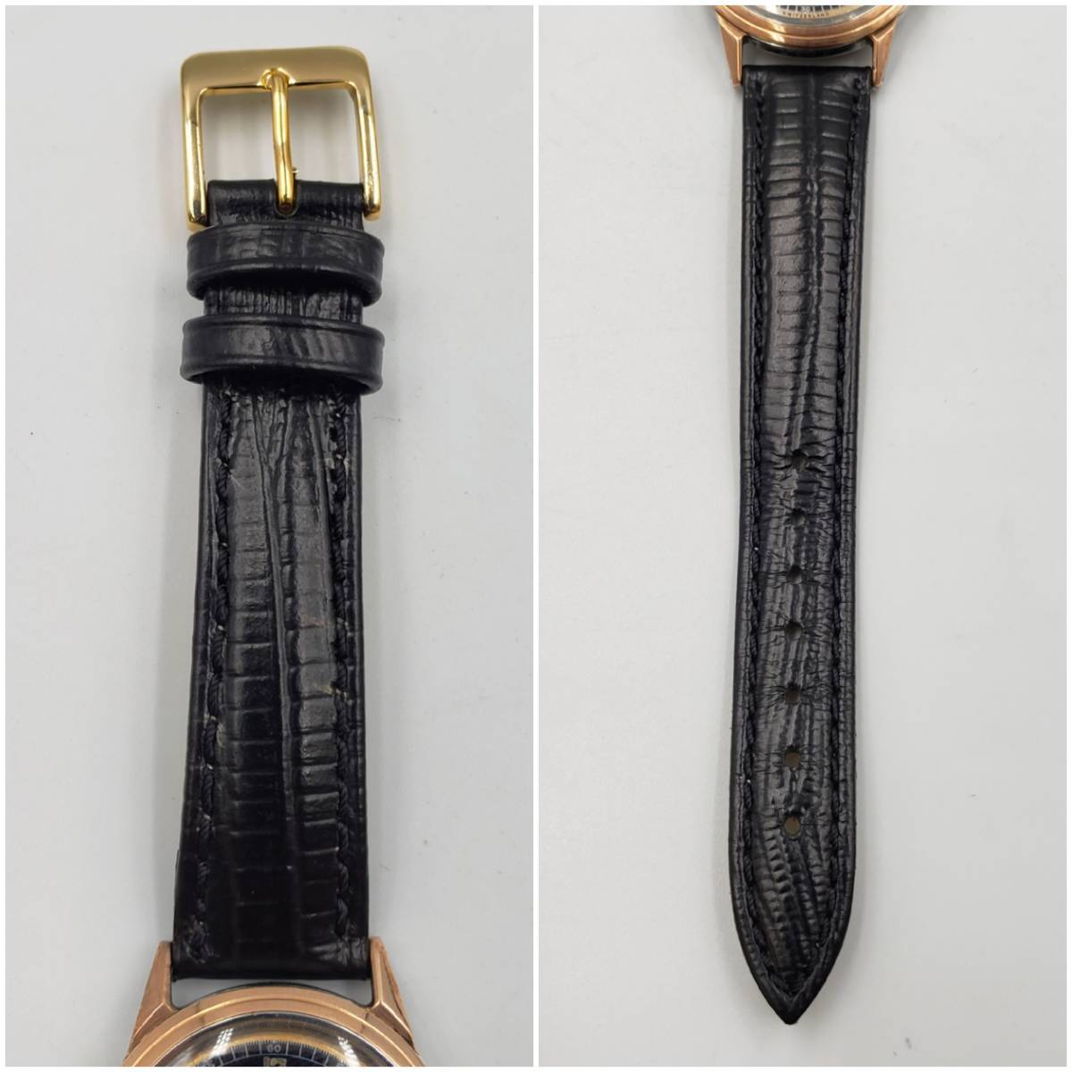 M023-593/S68000　腕時計　MOVADO SPORT ANTI MAGNETIC 　モバード　Genuine Leather　ジェニュインレザーベルト　ファッション　小物　 _画像8