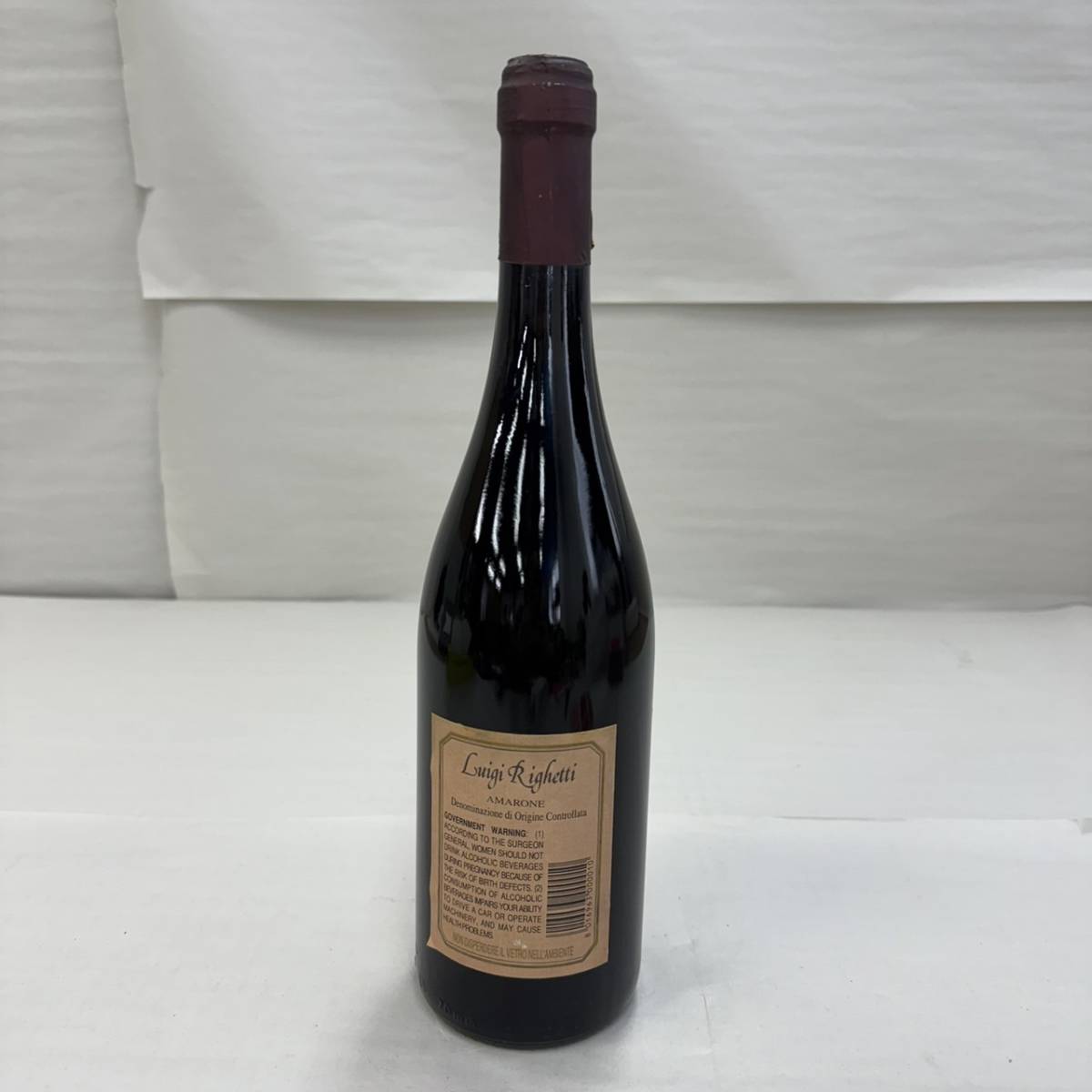 B21254(031)-118/SY3000　酒　AMARON della VALPOLICELLA　VENDEMMIA 1998　アマローネ・デッラ・ヴァルポリチェッラ　15％　750ml_画像3