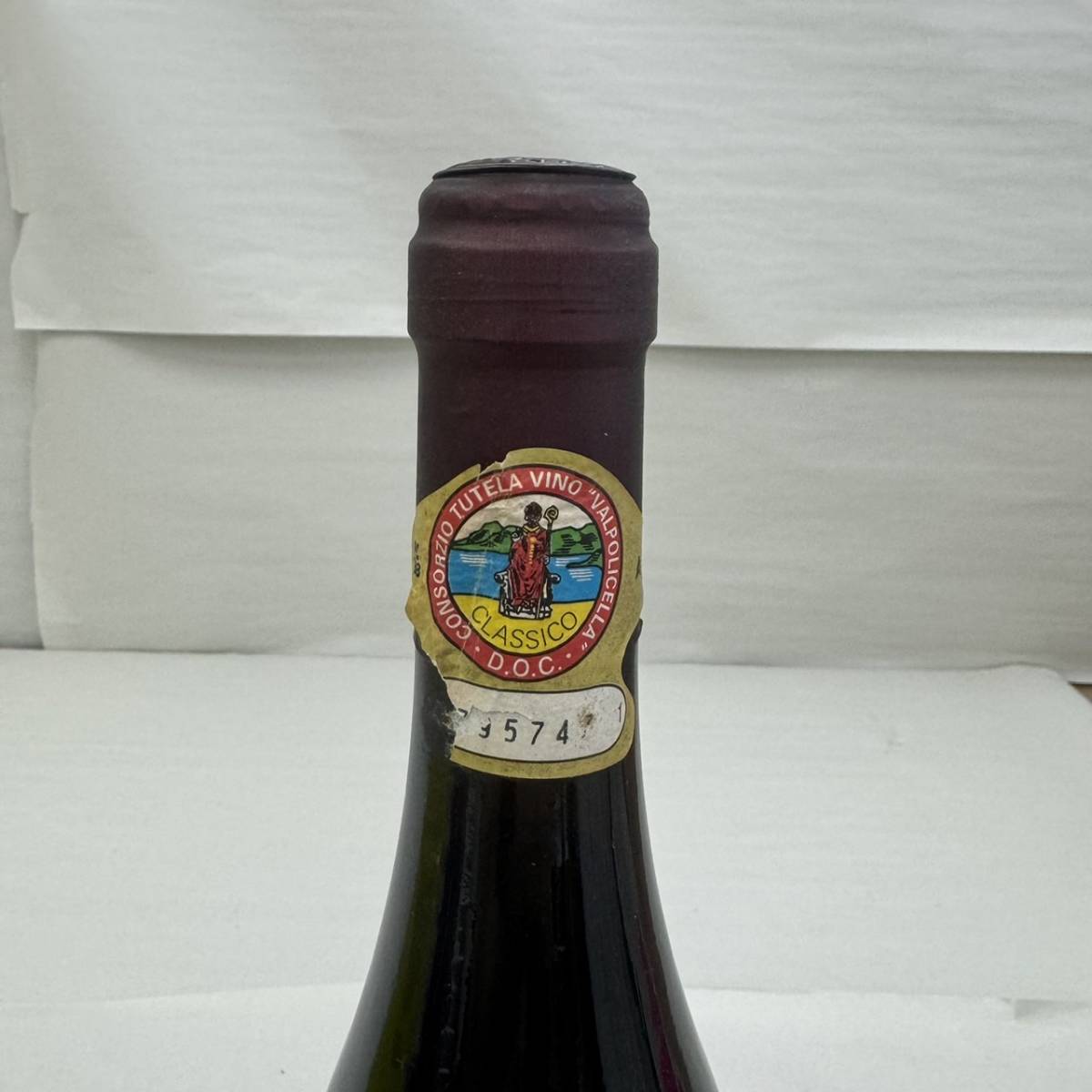 B21254(031)-118/SY3000　酒　AMARON della VALPOLICELLA　VENDEMMIA 1998　アマローネ・デッラ・ヴァルポリチェッラ　15％　750ml_画像6