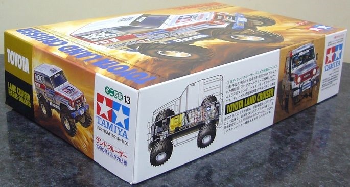 タミヤ ミニ四駆☆トヨタ ランドクルーザー 1990年パリダカ仕様_画像2