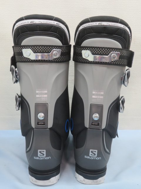 27.0㎝★SALOMON X PRO 90 スキーブーツ My Custom fit 3D Patented サロモン USED 91255①★！！_画像4