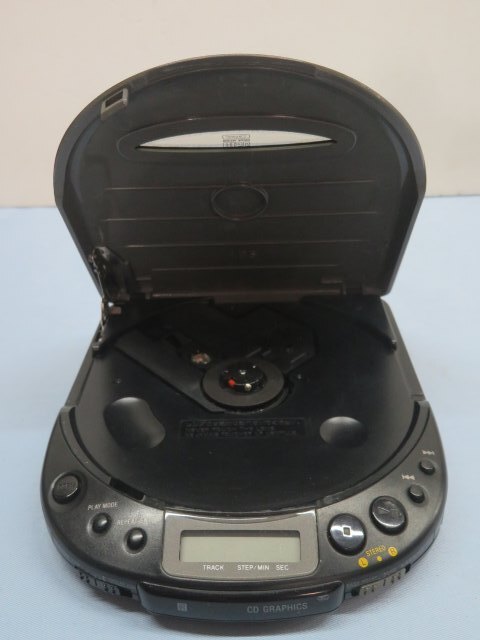 ★SONY D-535G ポータブルCDプレーヤー Discman CD Graphics ソニー ディスクマン 難あり USED 91511★！！_画像3