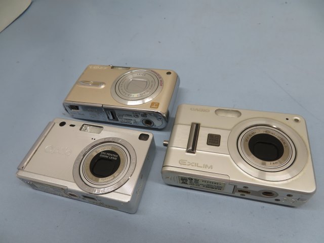 6台セット◎Panasonic/PENTAX/Minoltaなど DMC-FX07 Optio S4i EX-Z57 DG-4W FinePix A201 A170 デジタルカメラ ジャンク 91056◎！！_画像4