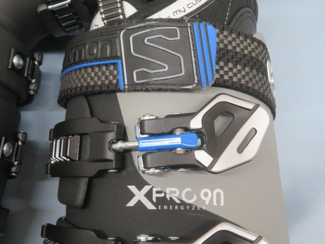 27.0㎝★SALOMON X PRO 90 スキーブーツ My Custom fit 3D Patented サロモン USED 91255①★！！_画像8