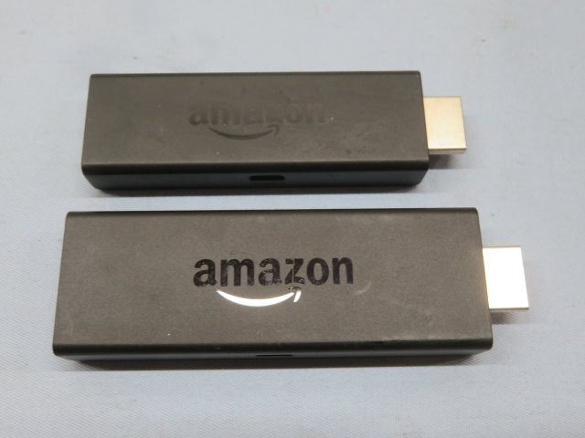 2台セット/第1世代/第2世代★Amazon W87CUN/LY73PR Fire TV Stick アマゾン ファイアTVスティック USED 91378★！！　_画像1