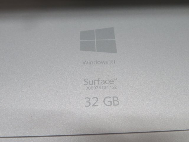 32GB◎Microsoft 1572 Surface タブレット マイクロソフト アダプターなし ジャンク USED 91357◎！！_画像8