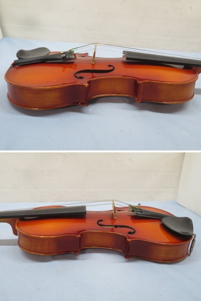 サイズ4/4■KISO SUZUKI Violin Anno 1978 No.280 バイオリン 鈴木バイオリン 弓 ハードケース付き USED 91419■！！_画像5