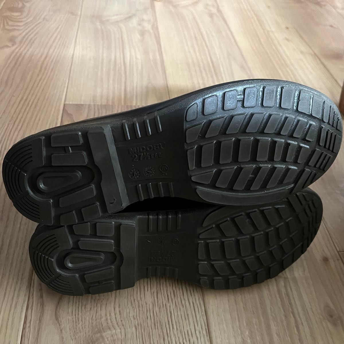 【新品】ミドリ安全　革製軽量ウレタン2層底安全靴　27.5 【送料込】