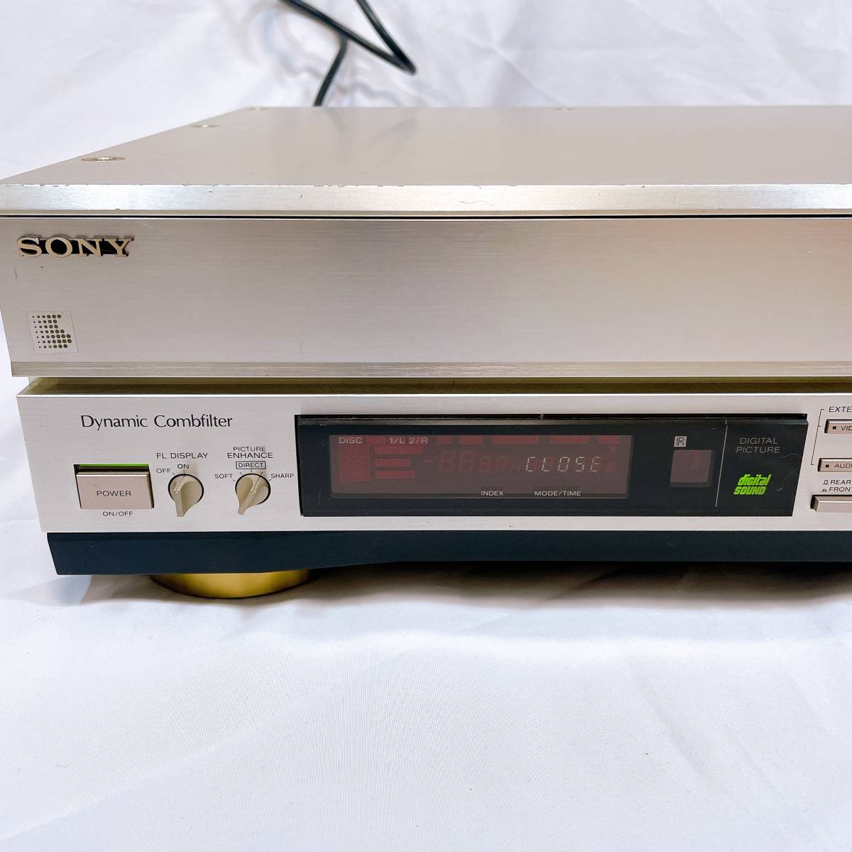 【ジャンク品】SONY LDプレイヤー MD-999_画像4