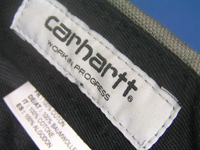 使用3回 ♪ カーハート Carhartt ♪キャップ 帽子 ぼうし グレー色Gray メンズ レディース Free Size 4487■郵便送料一律300円_画像7