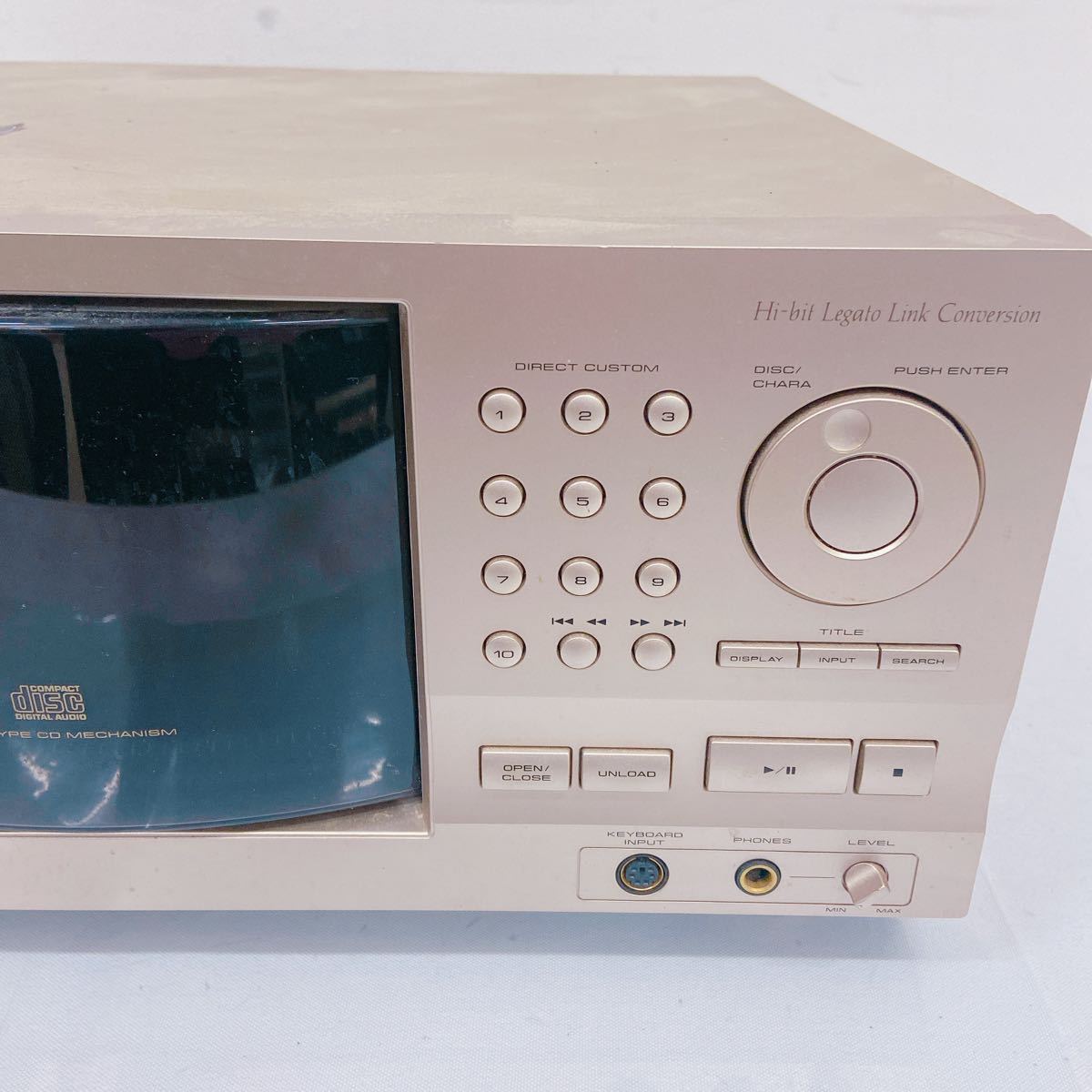 1B025 Pioneer パイオニア CDチェンジャー PD-F1007 301連装 CDプレーヤー 音響機器 音楽 _画像4