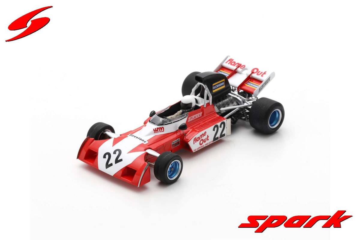 ■スパークモデル 1/43 1972 サーティースTS9B #22 T.シェンケン イギリスGP_画像1