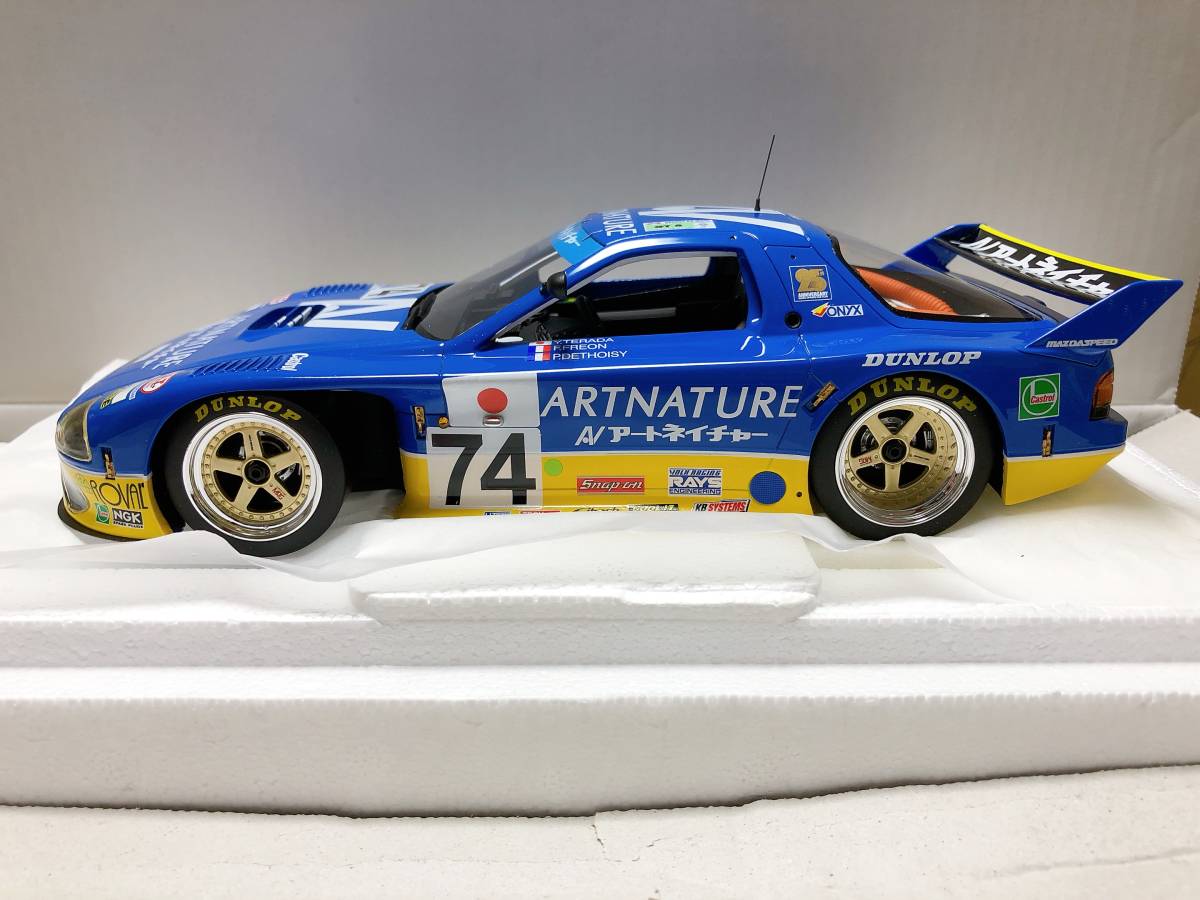 ■トップスピード 1/18 1994 マツダRX-7 #74 ルマン24h_画像6