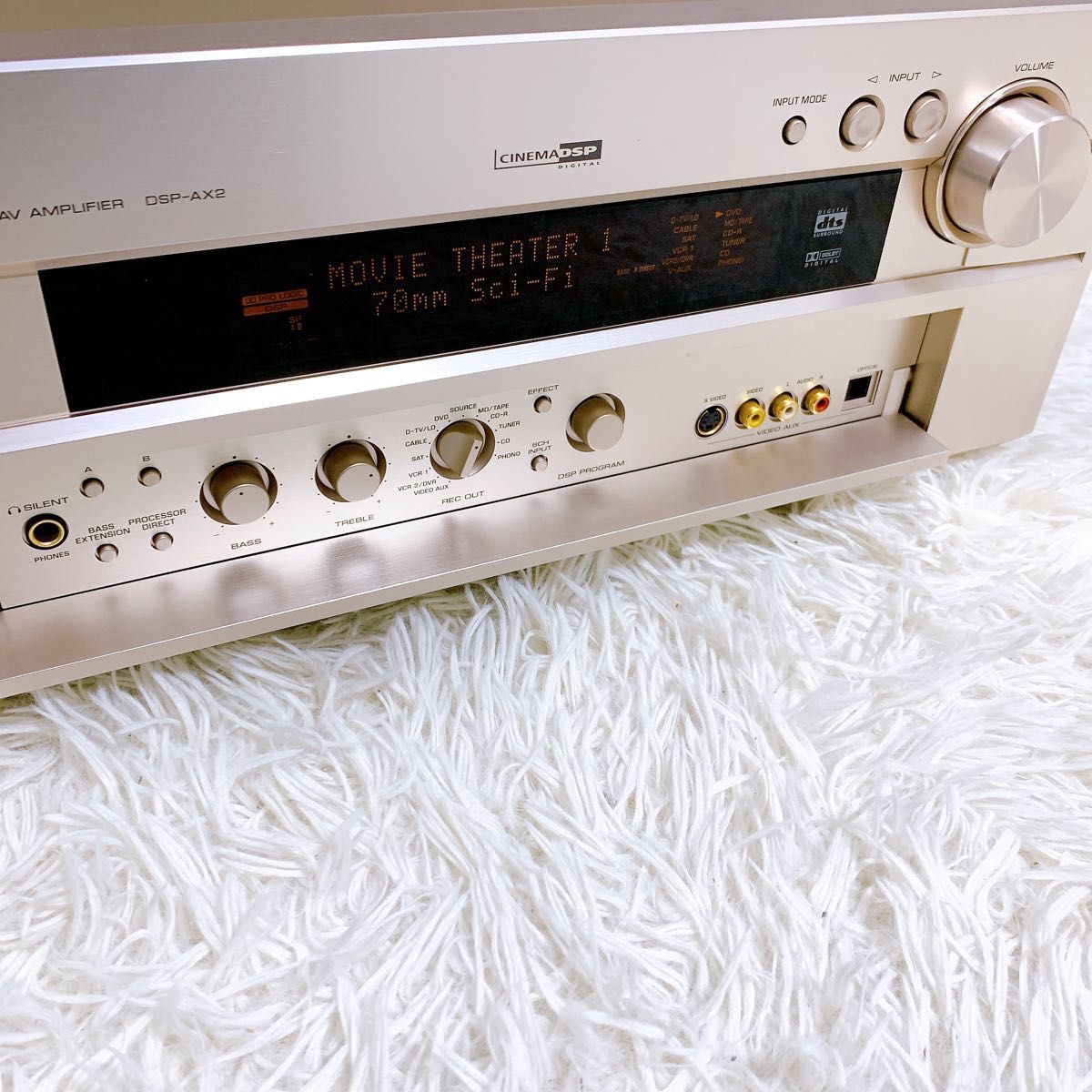 Yahoo!オークション - 希少 完動品 YAMAHA ヤマハ DSP-AX2 N Yahoo!オークション - 希少 完動品 YAMAHA ヤマハ DSP-AX2 N