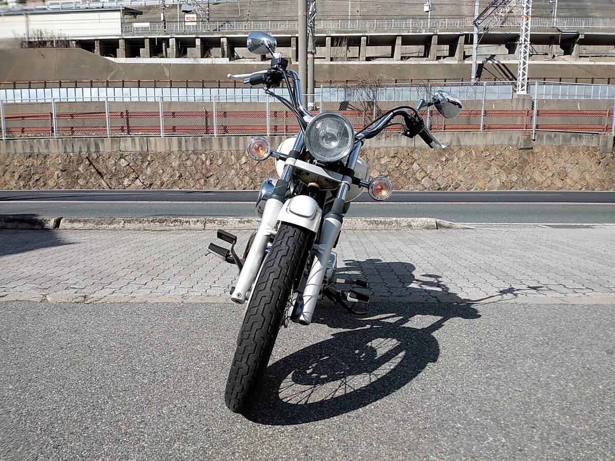 ドラッグスター250 マフラー エアクリーナー カスタム 18300km 写真47枚 動画アリ ( DRAGSTAR ドラスタ アメリカン ビラーゴ )_ヘルメット等用品も販売しております。