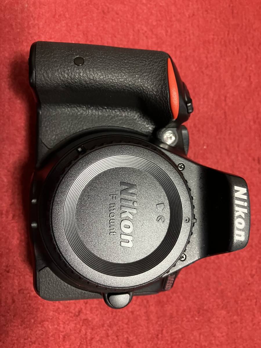 【動作確認済】Nikon D5500 18-55mm VR II レンズキット （ブラック）APS-Cデジタル一眼レフ　リモコン付き_画像3