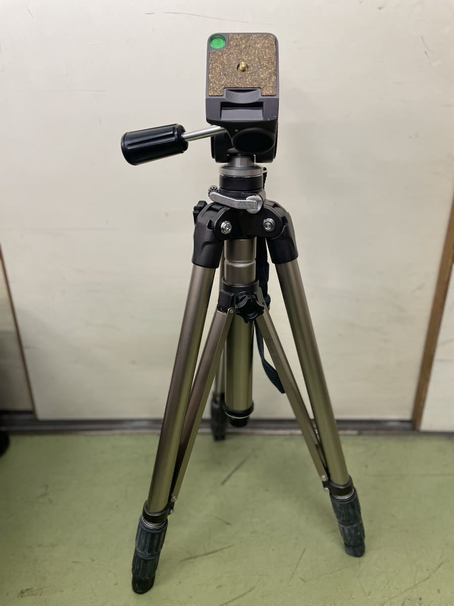 ☆Velbon Super Ace 三脚 PH-360 雲台 カメラ三脚 ロックOK カメラ用品 ベルボン_画像1