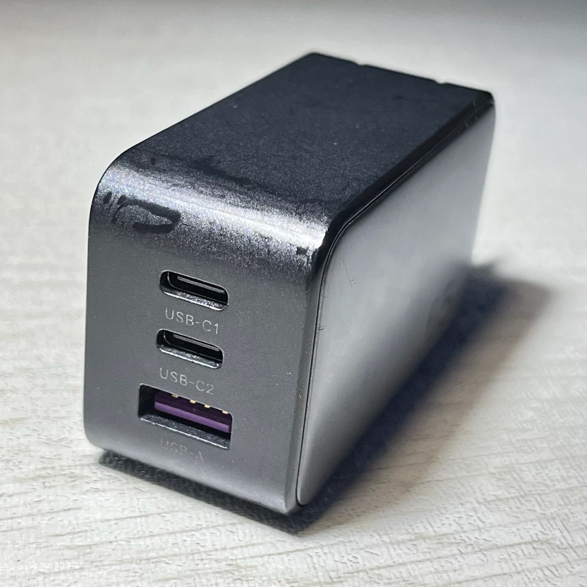 UGREEN Nexode 充電器 65W 3ポート GaNII窒化ガリウム PD USB-C×2 USB-A×1 折りたたみ式