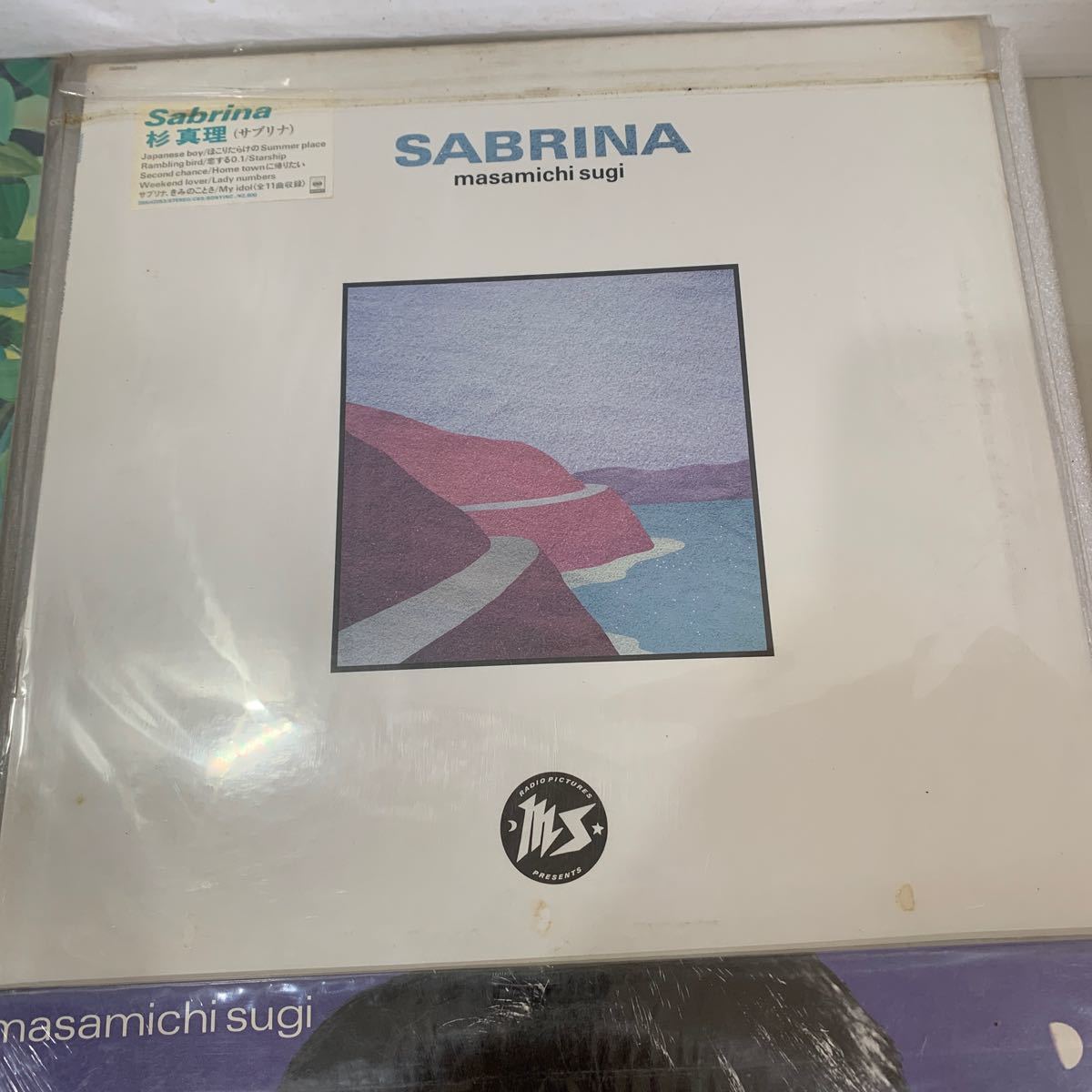 QW3500 同梱可 LP レコード 杉真理 SABRINA サブリナ スターゲイザー/MISTONE /SYMPHONY#10 0208_画像3