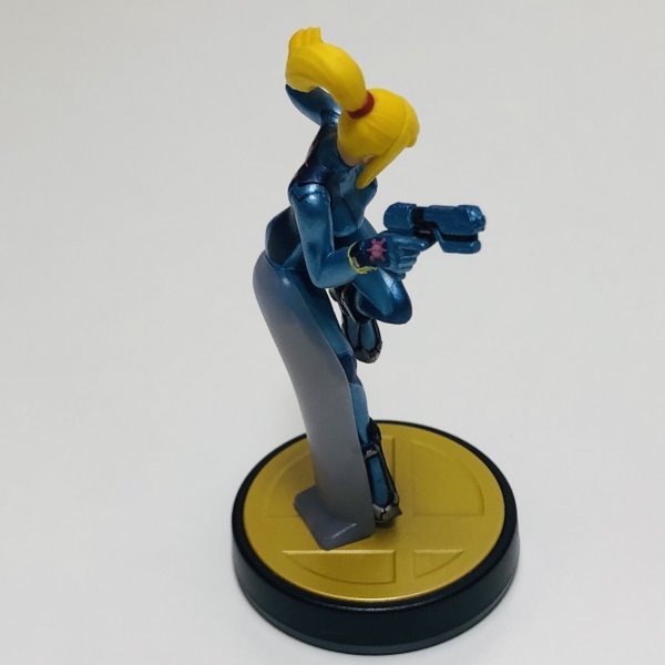 M5307 ●中古 美品 即決●amiibo ゼロスーツサムス (アミーボ 大乱闘スマッシュブラザーズ メトロイド)●METROID / Zero Suit Samusの画像6