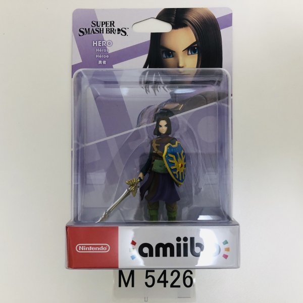 M5426 ●新品 未開封 即決●amiibo 勇者 (ドラクエ アミーボ 大乱闘スマッシュブラザーズシリーズ●Super Smash Bros Series / HERO_画像1