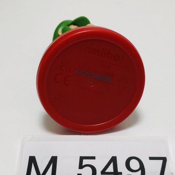 M5497 ●中古 美品 即決●amiibo ルイージ (アミーボ スーパーマリオシリーズ) ●Luigi / Toad (Super Mario Bros Series)_画像9