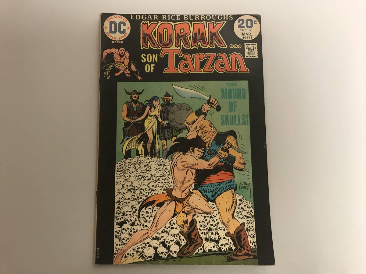KORAK SON OF TARZAN (DC コミックス) エドガー・ライス・バローズ 1974年 英語版 #56_画像1