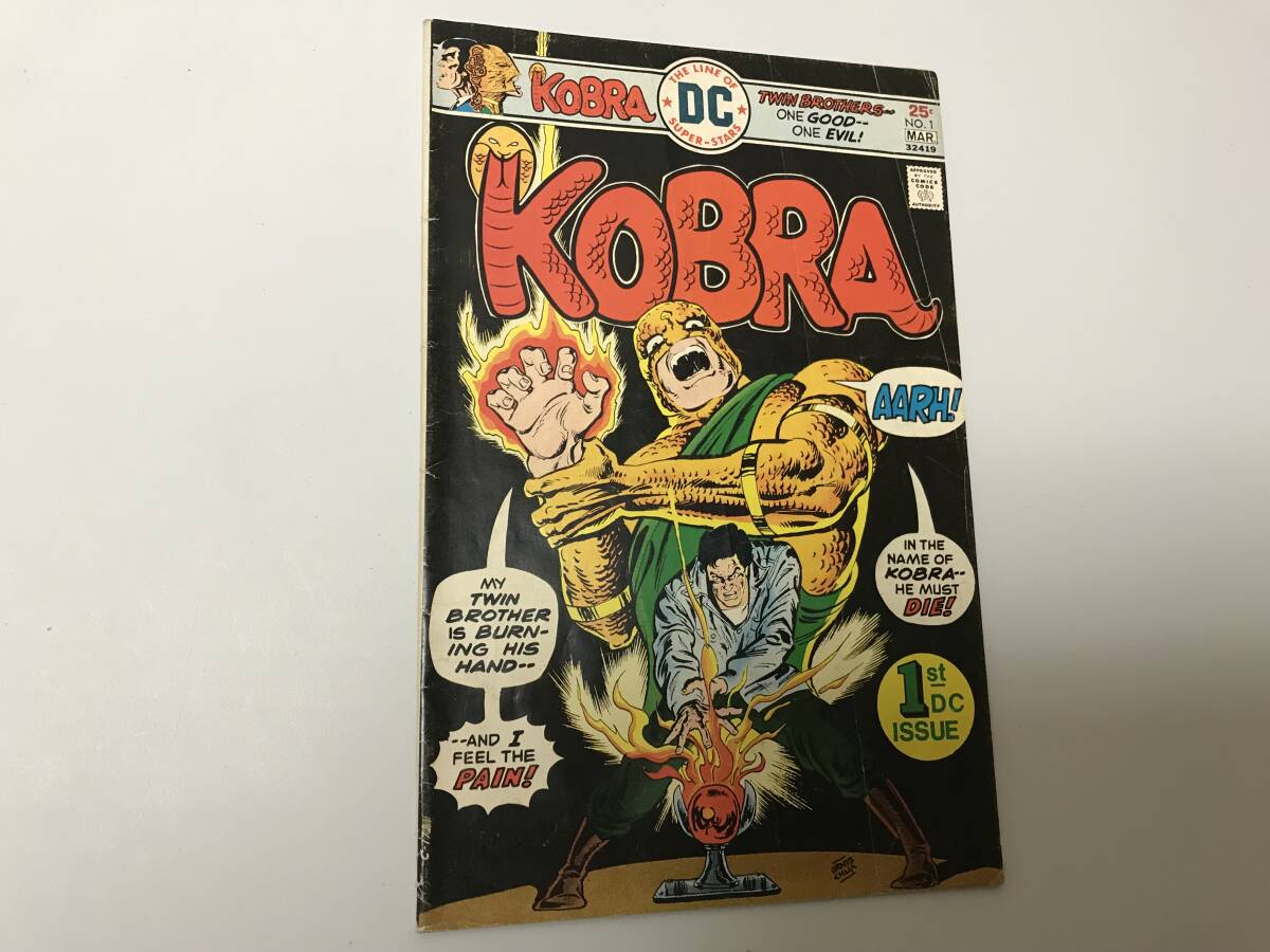 【KOBRA】JACK KIRBY (ジャック・カービー) (DC COMICS) DC コミックス 1976年 英語版 #1 _画像1