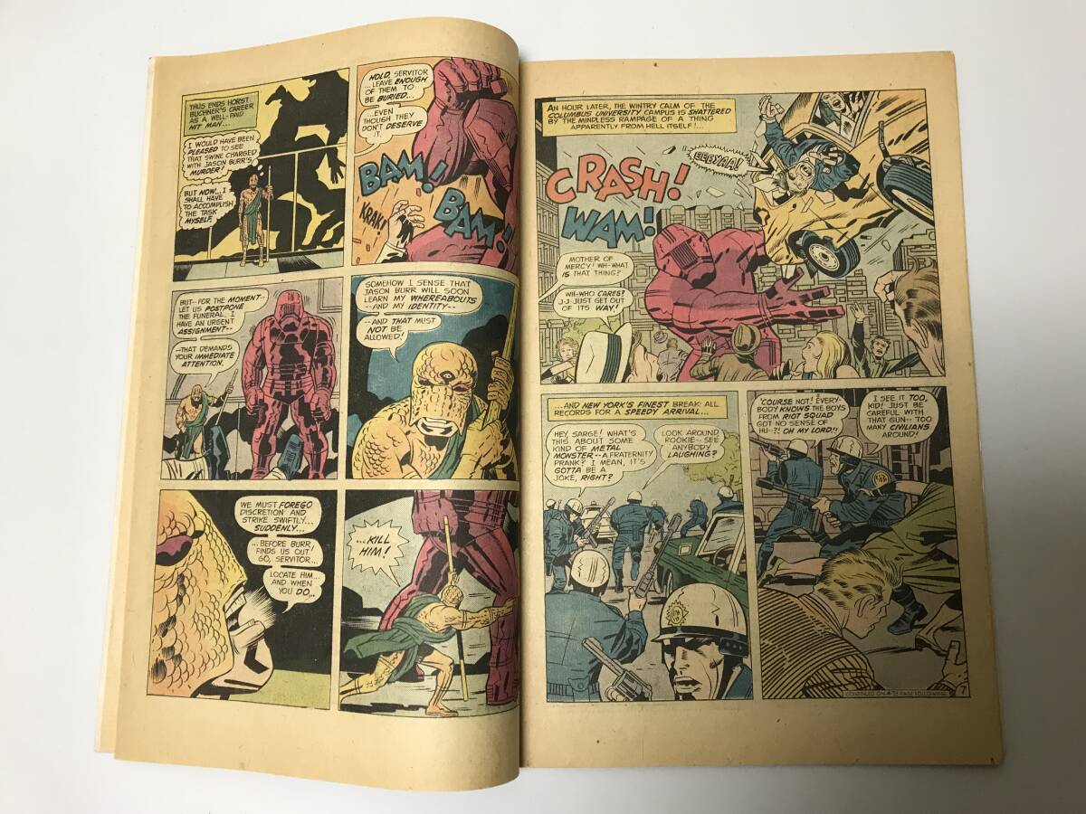 【KOBRA】JACK KIRBY (ジャック・カービー) (DC COMICS) DC コミックス 1976年 英語版 #1 _画像5