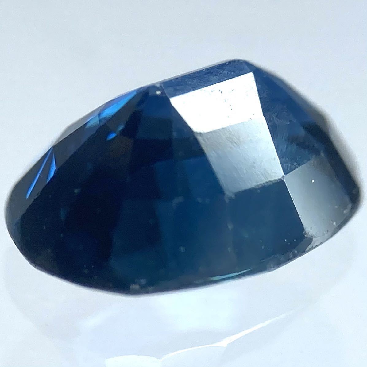 ［天然サファイア0.945ct］F 6.6×5.0mm ルース 裸石 corundum jewerly コランダム 宝石 ジュエリー 紅玉 sapphire_画像2