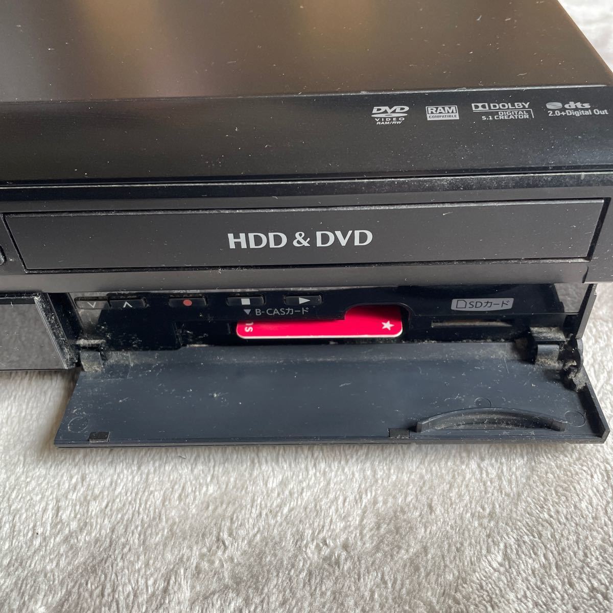 パナソニック　DIGA HDD/DVDレコーダー　VHS DMR-XP25V ジャンク品_画像10