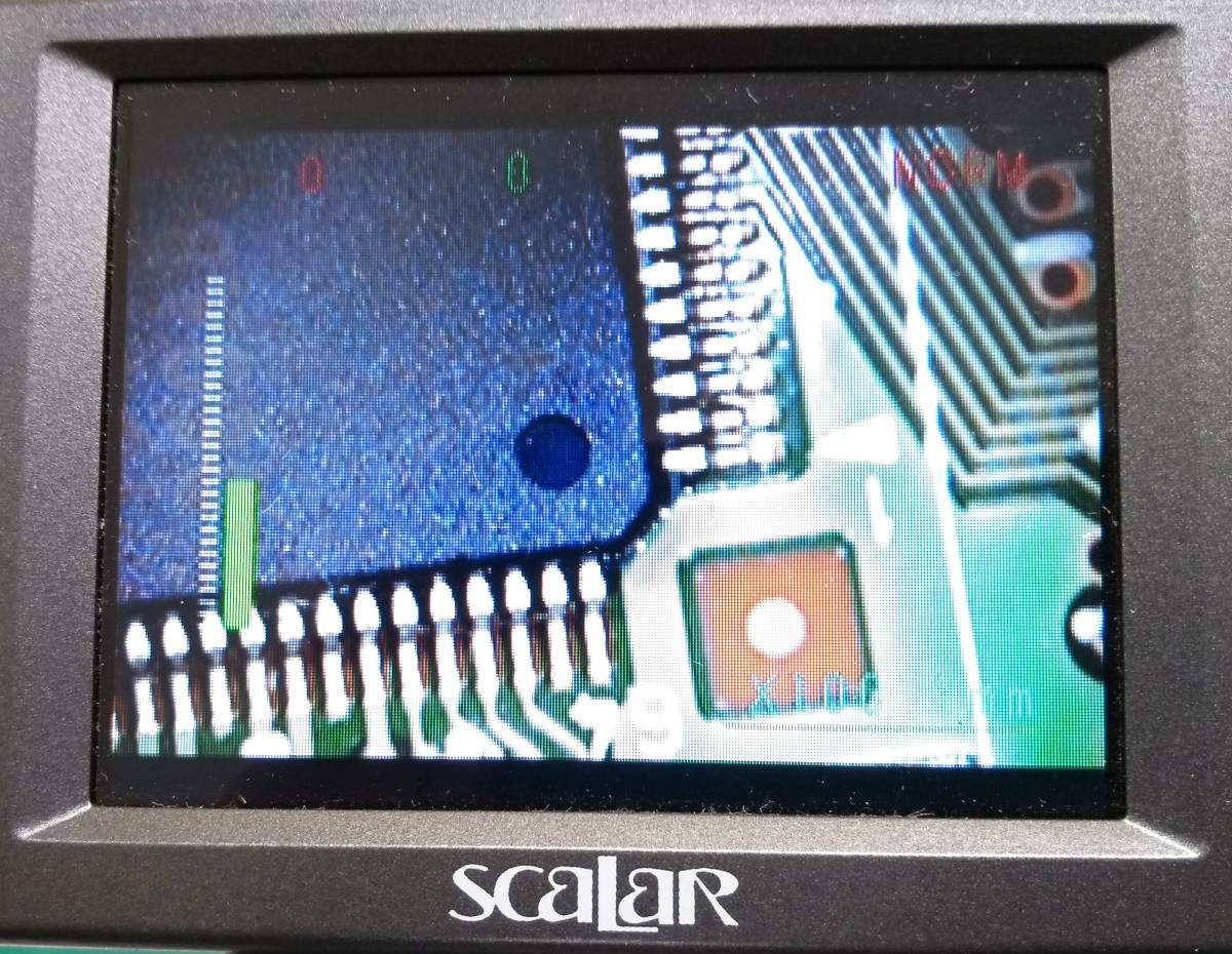 SCaLaR/スカラ デジタル現場顕微鏡 DG-3x コードレスマイクロスコープ 230万画素 専用ケース付き即納 一週間保証【H24012608】_画像4