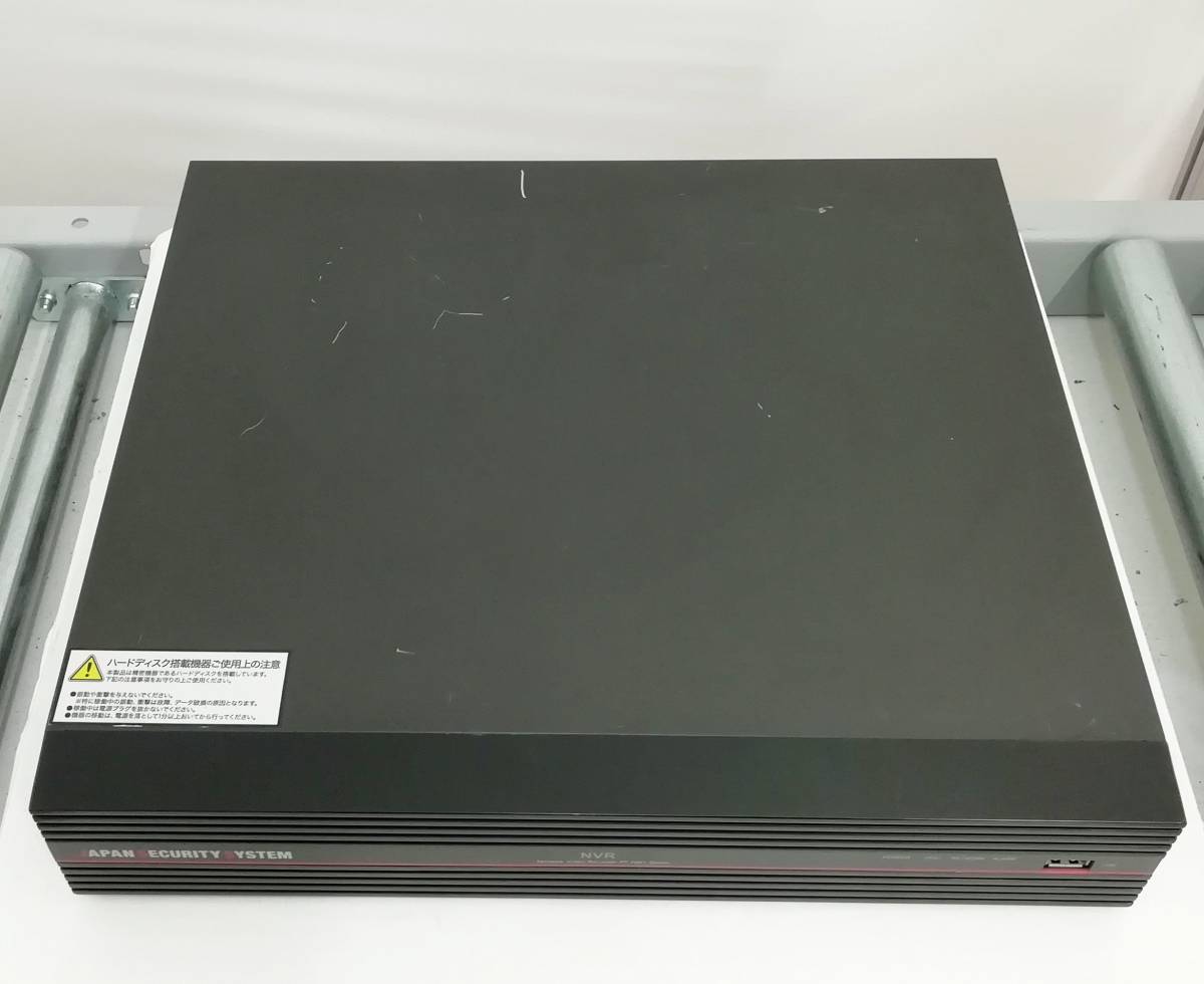 JAPAN SECURITY SYSTEM 4ch ビデオレコーダー PF-RW1004 HDD容量:4TB 初期化済 リモコン無し 即日発送 一週間返品保証【H24020502】の画像5