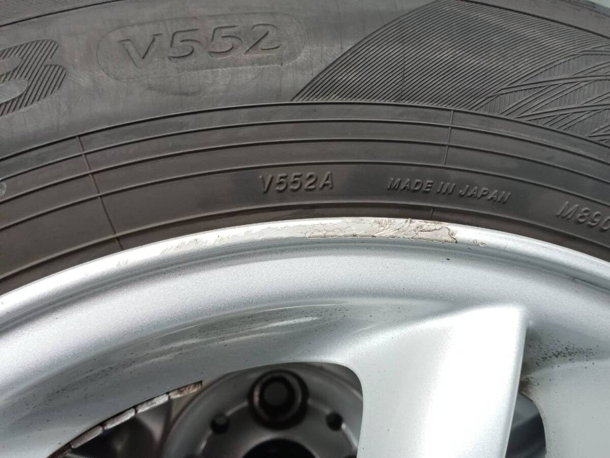 ★8-8.5分山★19年製★ ヨコハマADVAN dB V552 175/65R15　BMW MINI純正ホイール 15×5.5J +45 4H-100 4本セット　E241_画像7