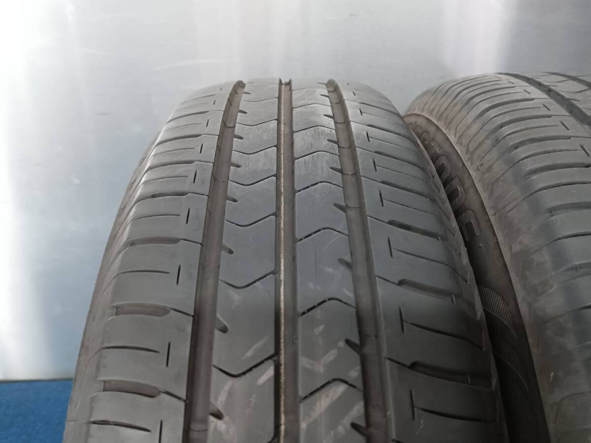 ★7.5-8分山★20年製★ ブリヂストンECOPIA NH100C 165/70R14　社外ホイール 14×4.5J +45 4H-100 4本セット　E254_画像10