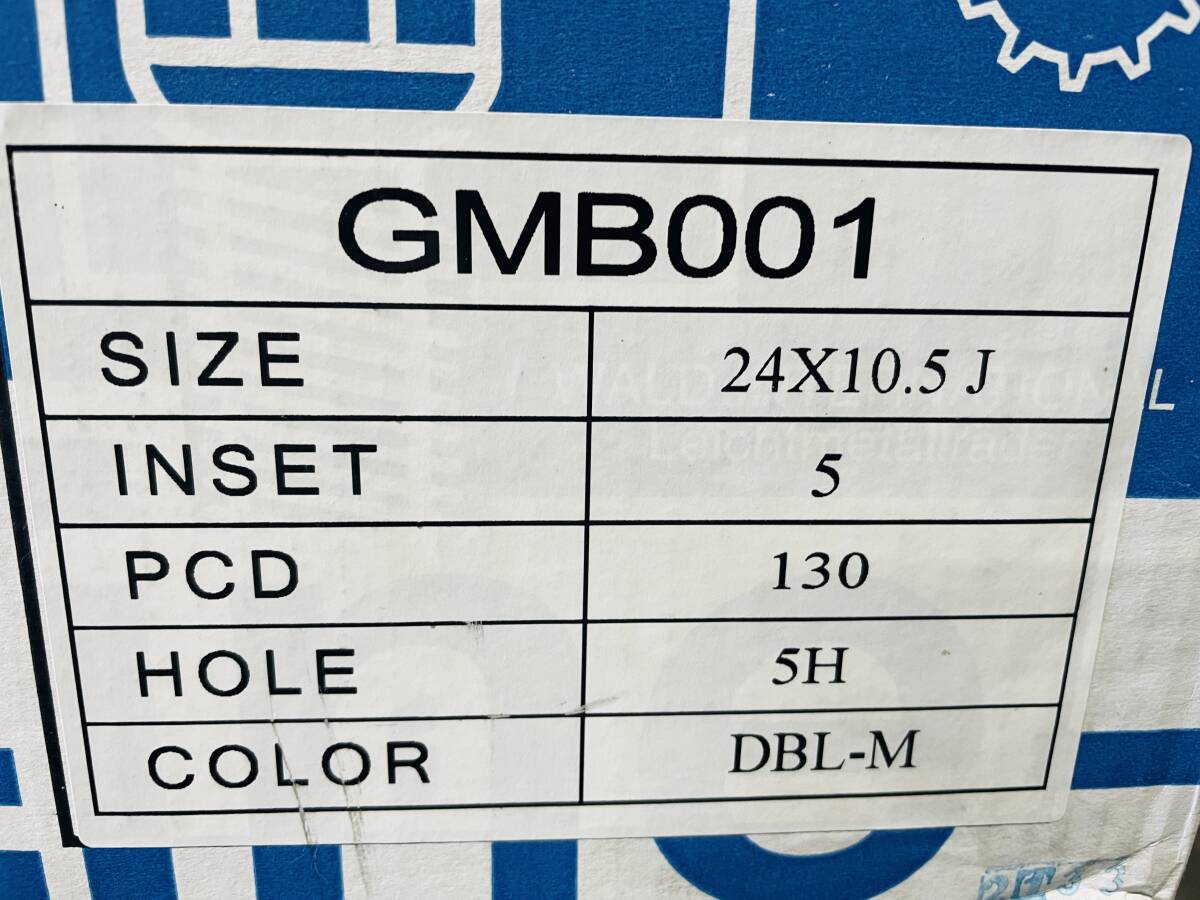 ★激レア新品★ WALD ホイール GENUINE LINE マットブラック 24×10.5J +5 5H-130 4本 ベンツ W167 GLEクラス Gクラス G550 G63 G350_画像5