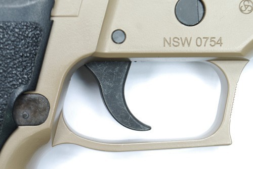 P226-28(A)BK　GUARDER ガーダー スチールトリガー(Early Type) マルイ/KJ/WE GBB P226用_画像2