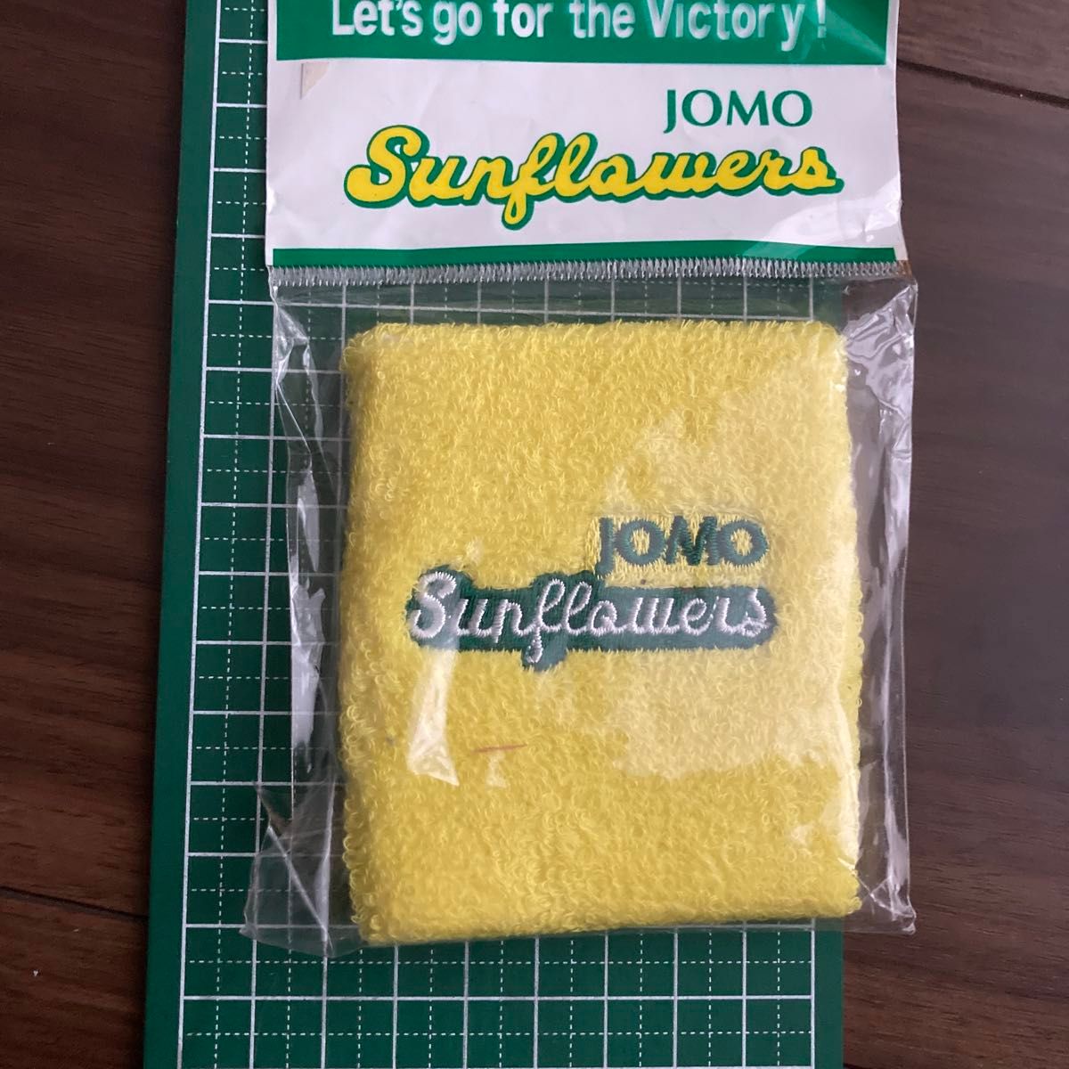 リストバンド　JOMO サンフラワーズ　黄色