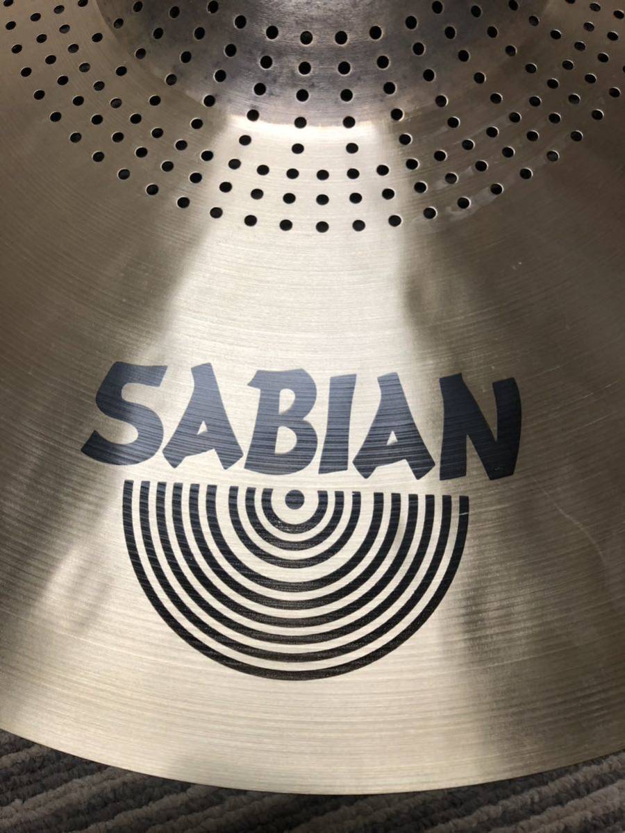 中古美品 セイビアン FRX18インチSABIAN クラッシュシンバル 美品 割れカケ無しCRASH の画像4