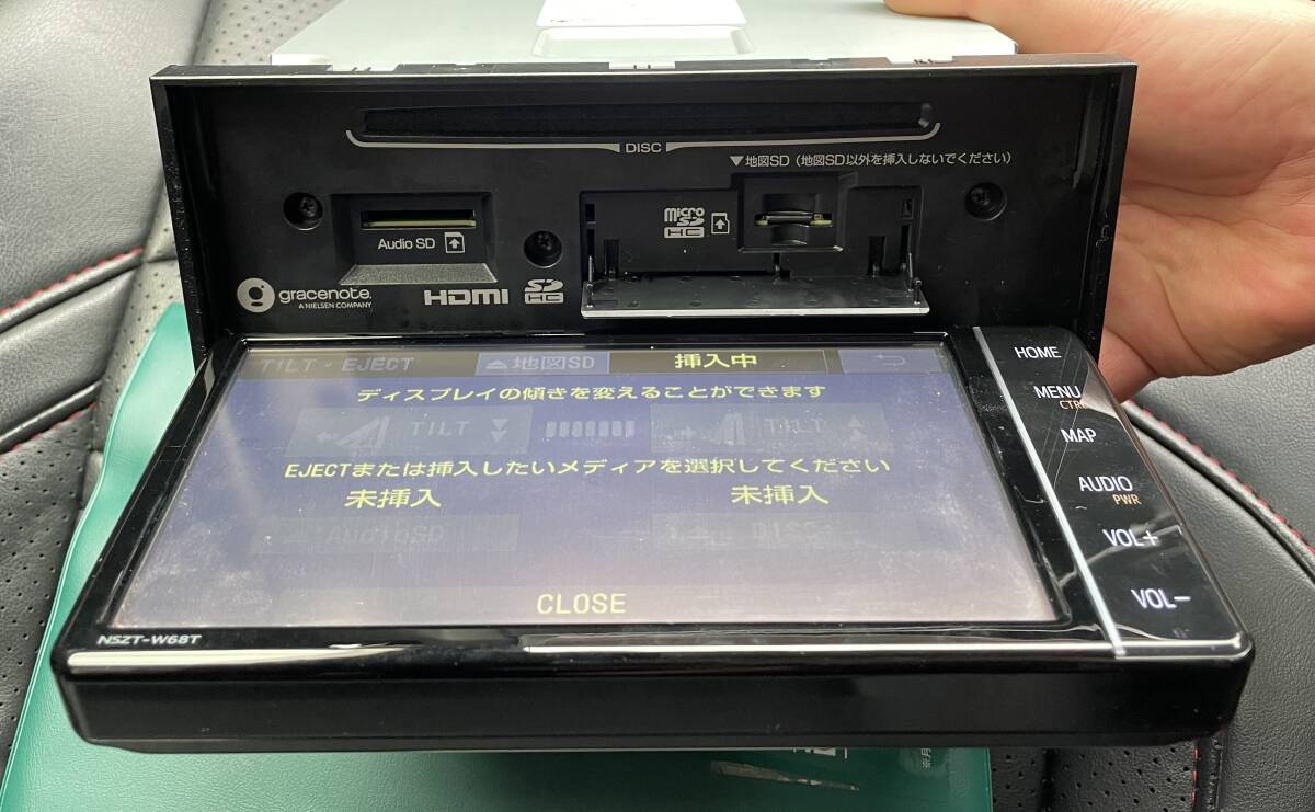 トヨタ純正 SDナビ NSZT-W68T 7インチ_画像6